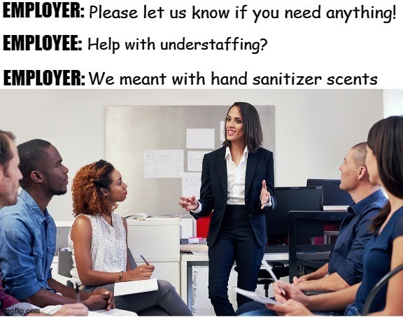 Employer Hook Up | image tagged in employer hook up | made w/ Imgflip meme maker