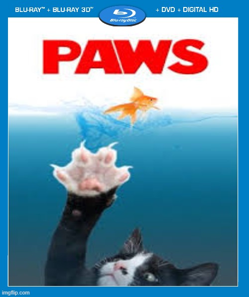 paws | image tagged in paws,dvd,funny | made w/ Imgflip meme maker