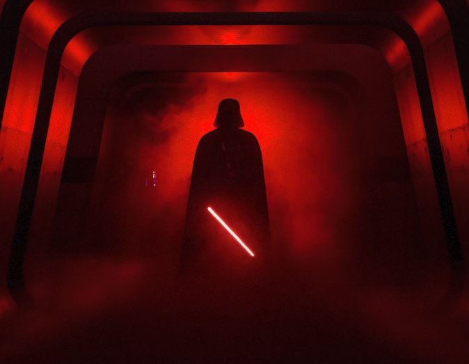 High Quality Darth Vader Rogue One Tunnel Blank Meme Template