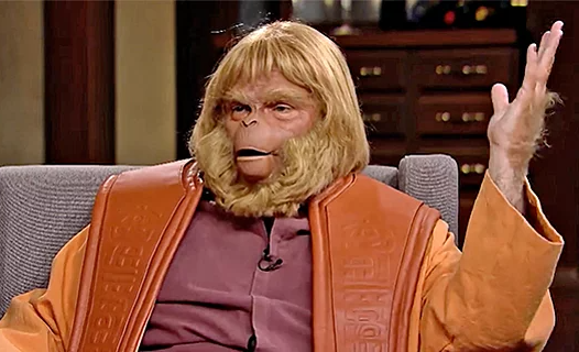 High Quality Dr Trump Zaius Planet Of The Apes Blank Meme Template