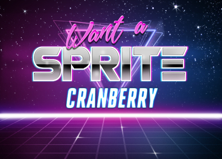 Want a Sprite Cranberry Blank Meme Template