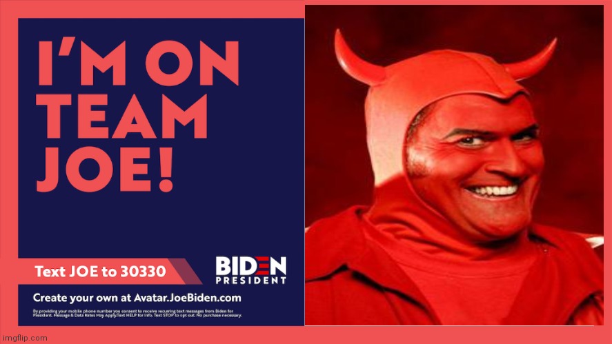 I'm On Team Joe Biden | image tagged in i'm on team joe biden | made w/ Imgflip meme maker