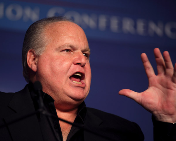 Rush Limbaugh angry Blank Meme Template