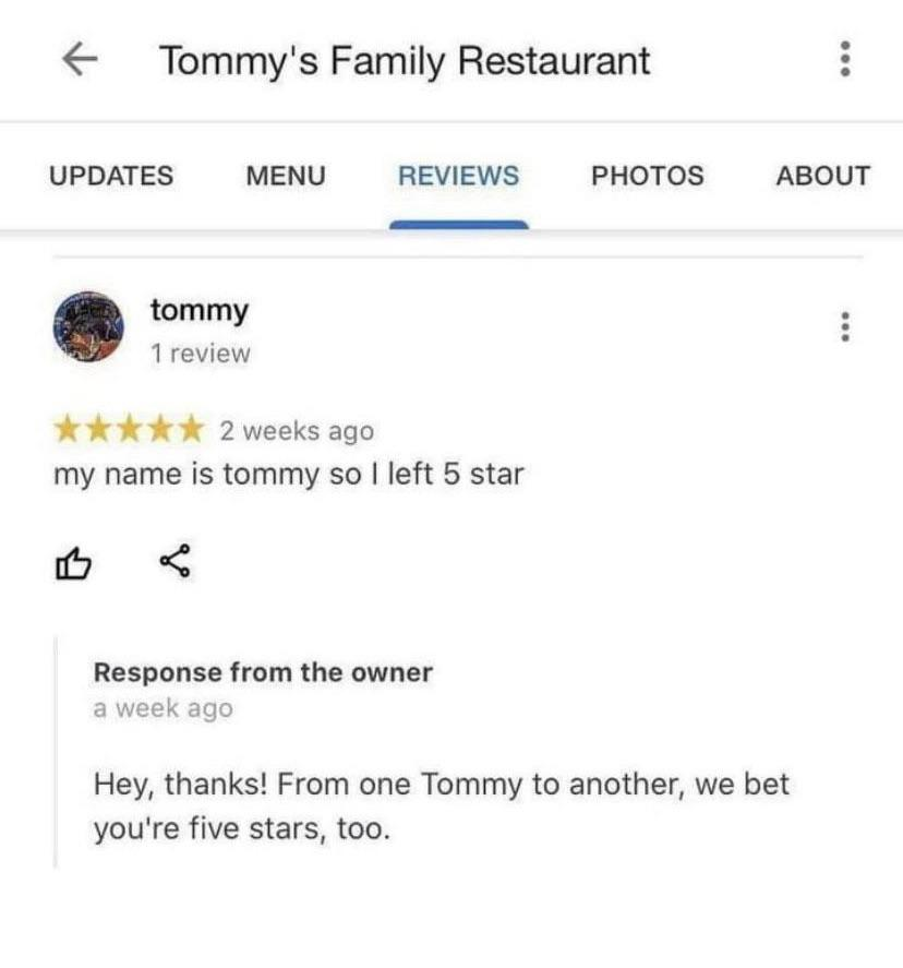 Restaurant review Blank Meme Template