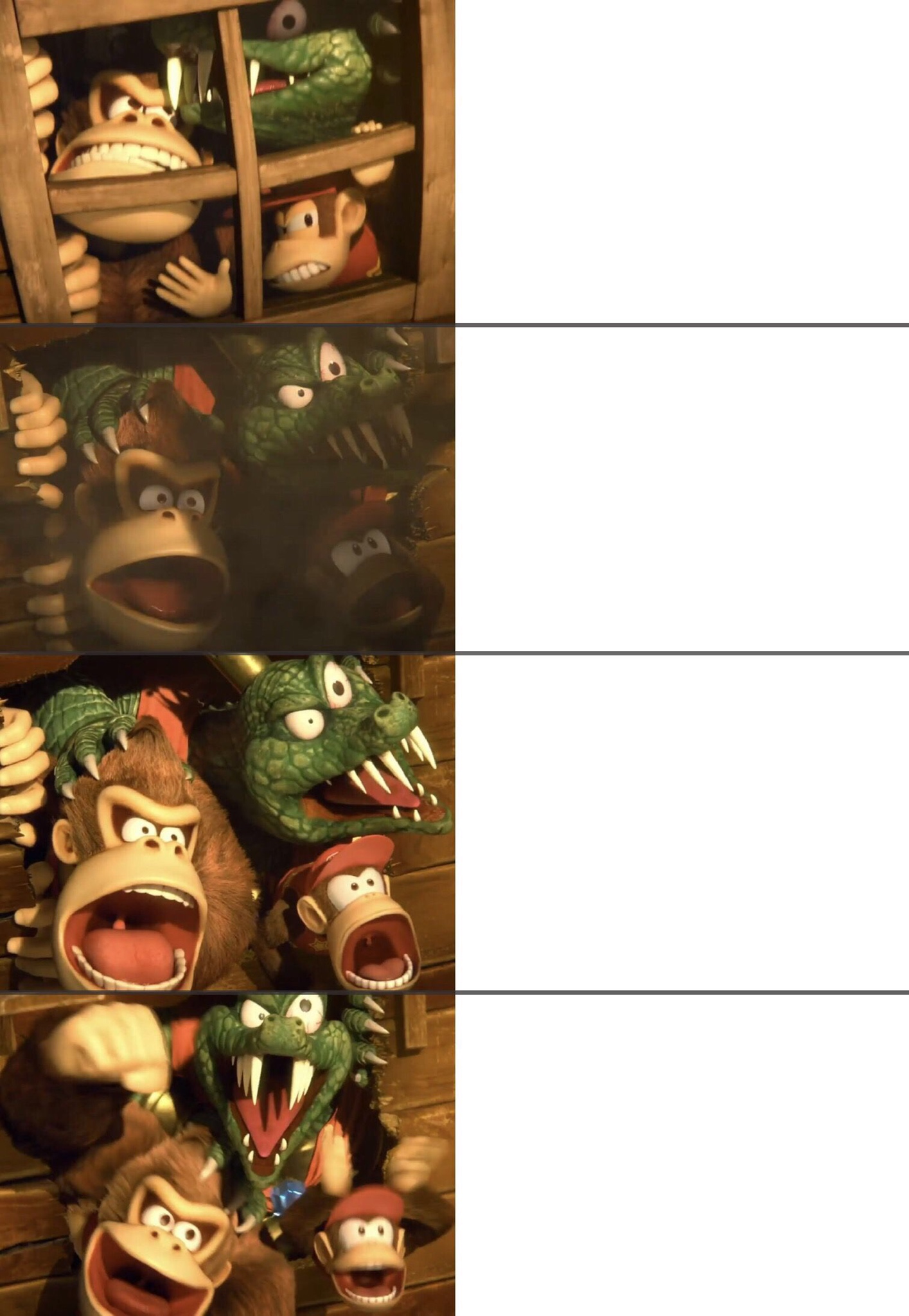 High Quality DK hype Blank Meme Template