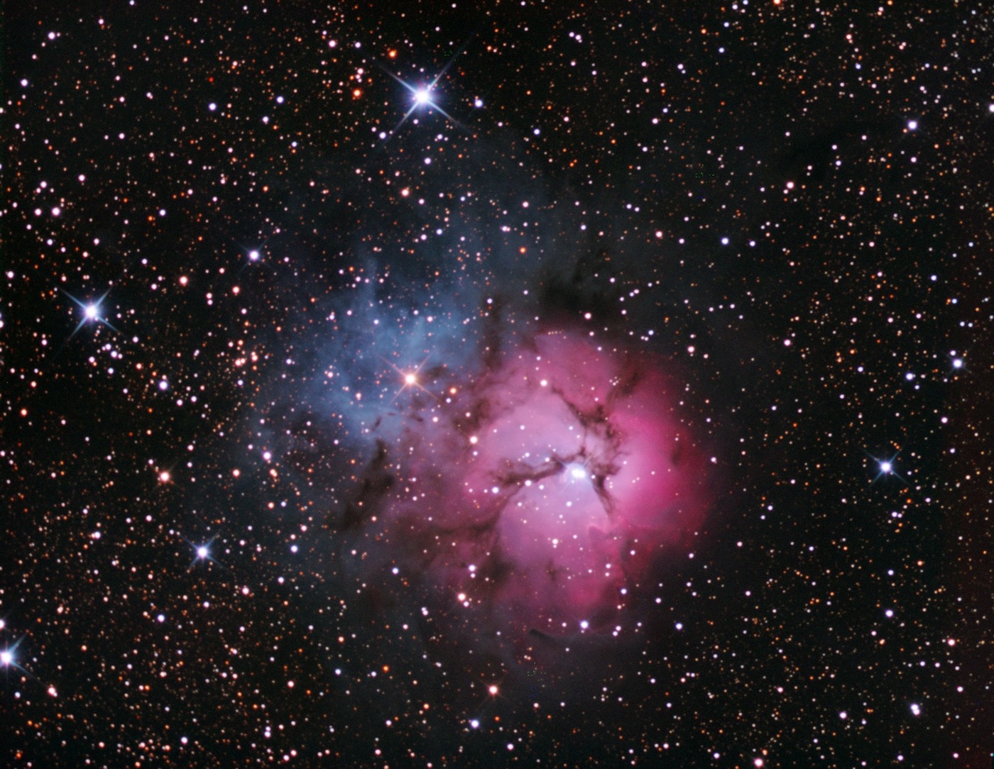 Trifid Nebula Blank Meme Template
