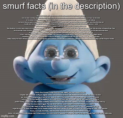 15 Facts About Clumsy Smurf (The Smurfs) 