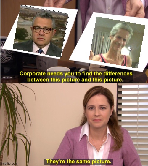 The two Jeffreys | image tagged in memes,they're the same picture | made w/ Imgflip meme maker