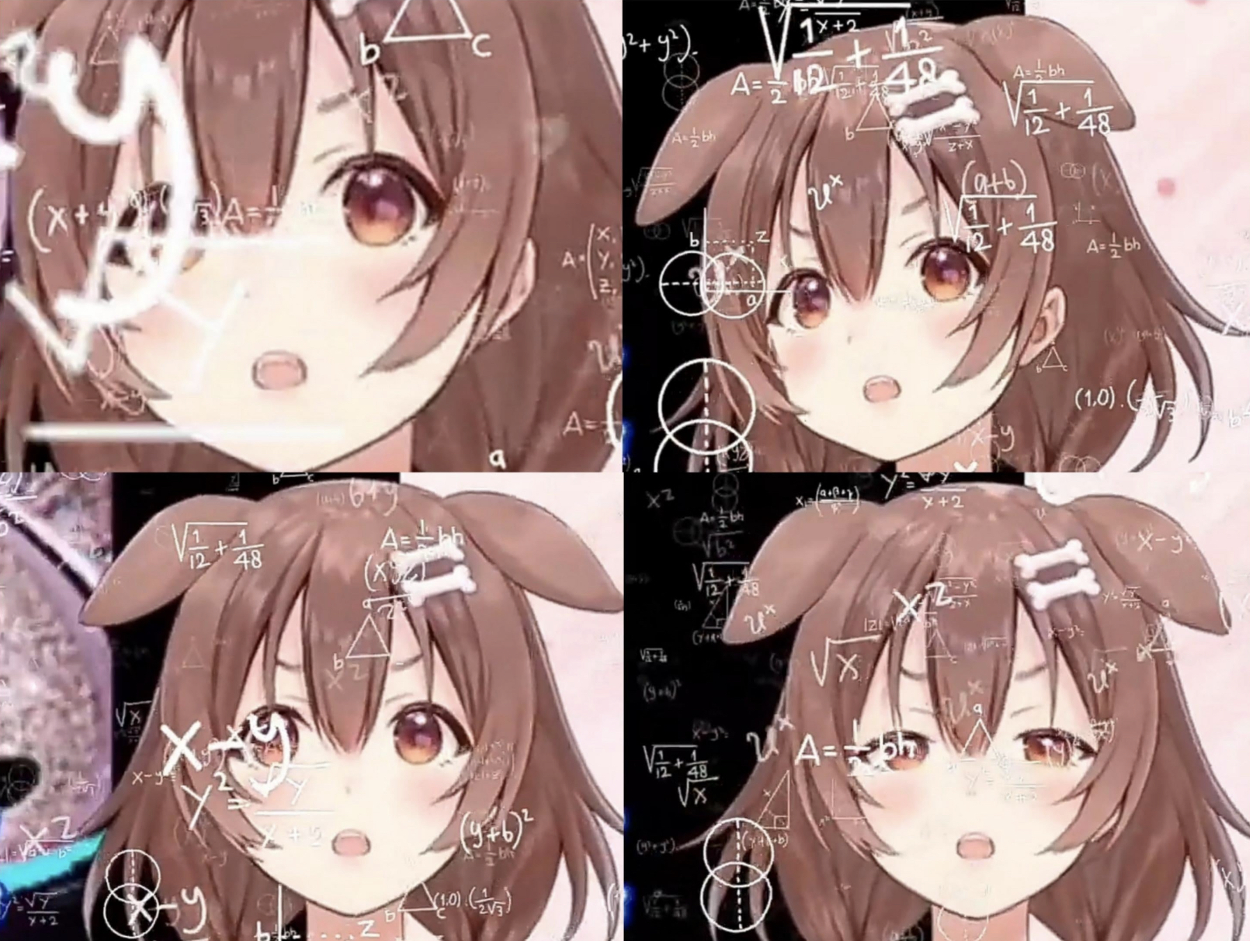 High Quality Anime confused Blank Meme Template