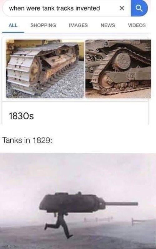 RUNNING TANK! | image tagged in funny | made w/ Imgflip meme maker