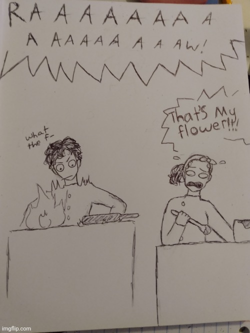 Today's inktober drawing (lol it's terrible) | image tagged in drawings | made w/ Imgflip meme maker