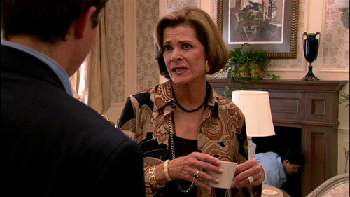Lucille Bluth - Banana Cost Blank Meme Template