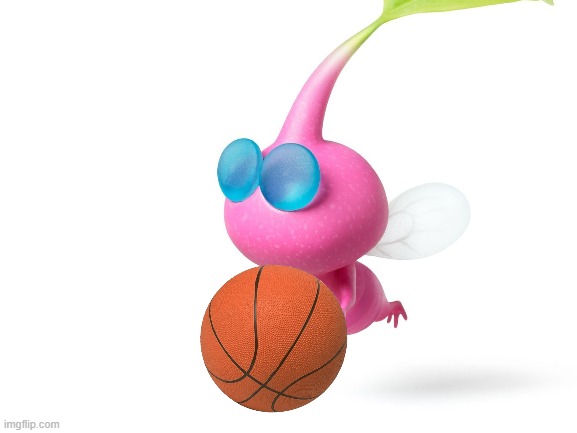 Pink Pikmin be ballin' Blank Meme Template