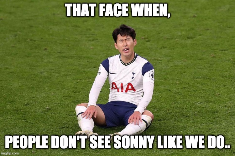 THAT FACE WHEN, PEOPLE DON'T SEE SONNY LIKE WE DO.. | made w/ Imgflip meme maker