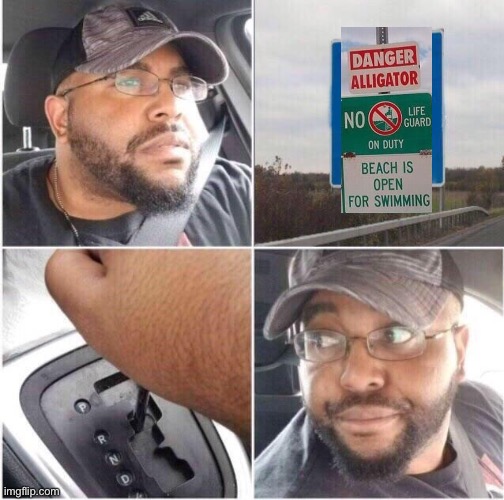 Black guy reversing out | image tagged in black guy reversing out | made w/ Imgflip meme maker