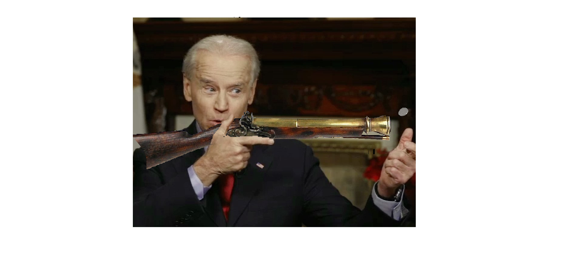 High Quality Biden sharpshooter Blank Meme Template