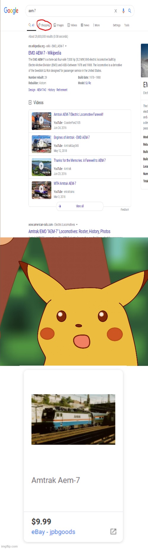 Mom, Can I buy something off ebay? | image tagged in surprised pikachu high quality | made w/ Imgflip meme maker