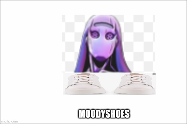 Moody SHOES | MOODYSHOES | image tagged in blank screen | made w/ Imgflip meme maker
