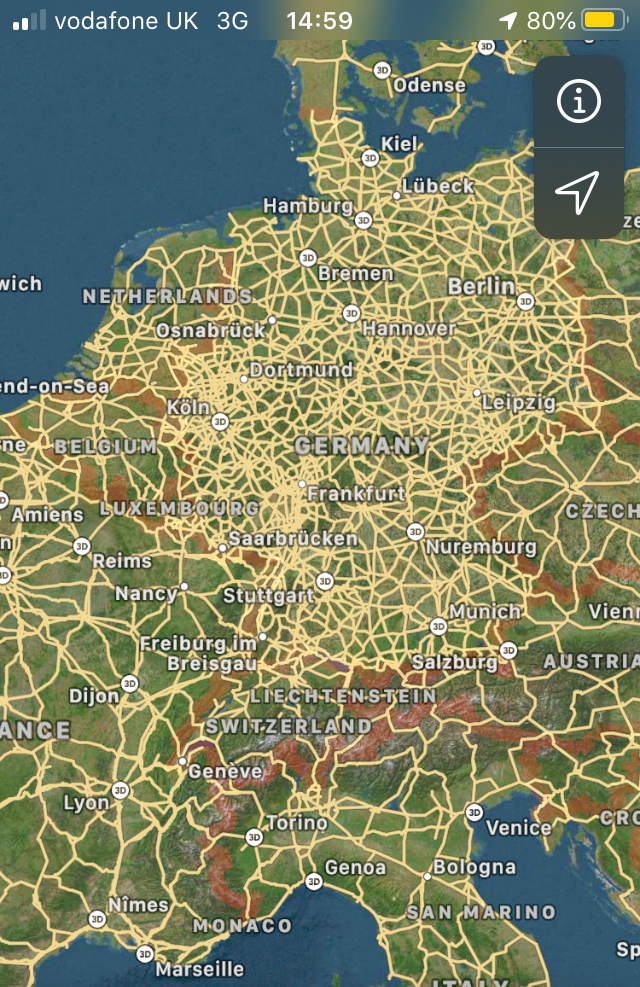 When Germany has more roads than you Blank Meme Template