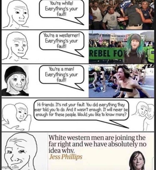 yeah yah this is right these rioters hurt me emotionally so now i get to oppose social justice forever maga | image tagged in maga,social justice,conservative logic,white supremacy,alt right,repost | made w/ Imgflip meme maker
