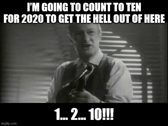...And A Happy New Year | I’M GOING TO COUNT TO TEN FOR 2020 TO GET THE HELL OUT OF HERE; 1... 2... 10!!! | image tagged in ya filthy animal,happy new year,home alone,covid-19,2020 sucks | made w/ Imgflip meme maker