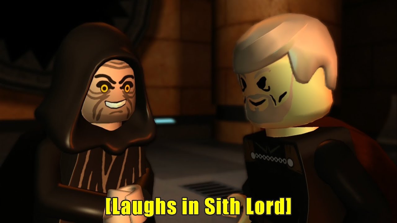 Laughs in sith lord Blank Meme Template