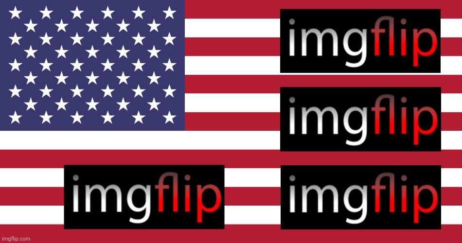 Flag of USA with Imgflip Symbols | image tagged in flag of usa with imgflip symbols | made w/ Imgflip meme maker