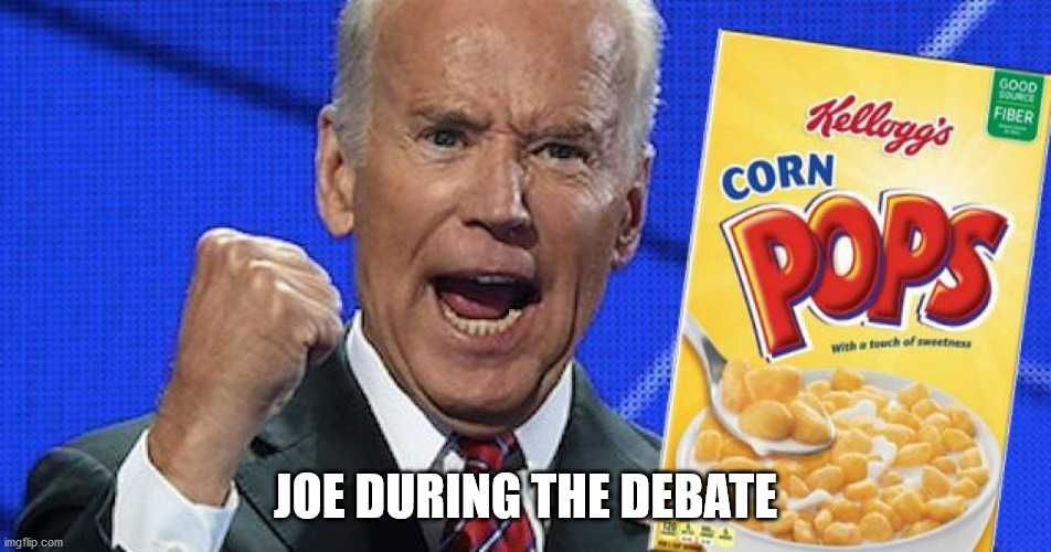 JOE DURING THE DEBATE | made w/ Imgflip meme maker