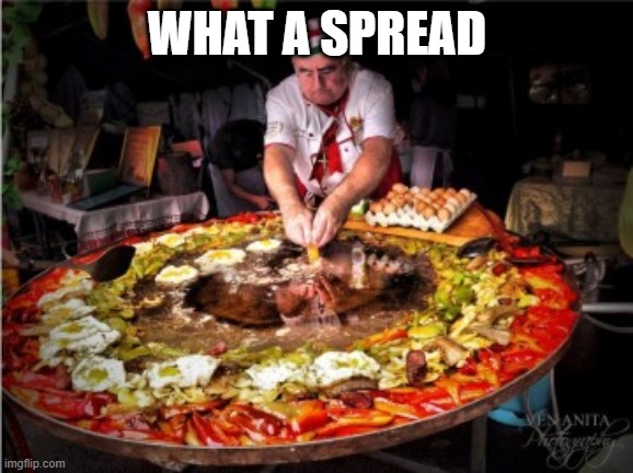 Hungarian Feast | WHAT A SPREAD | image tagged in food | made w/ Imgflip meme maker