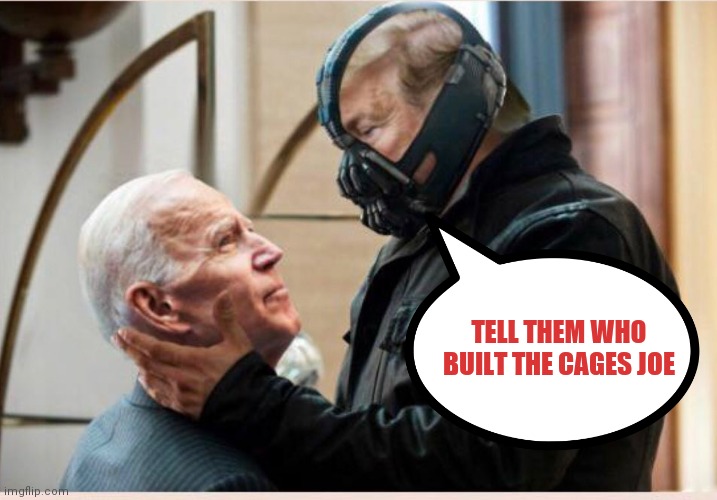 Debate 2020 | TELL THEM WHO BUILT THE CAGES JOE | image tagged in debate 2020 | made w/ Imgflip meme maker