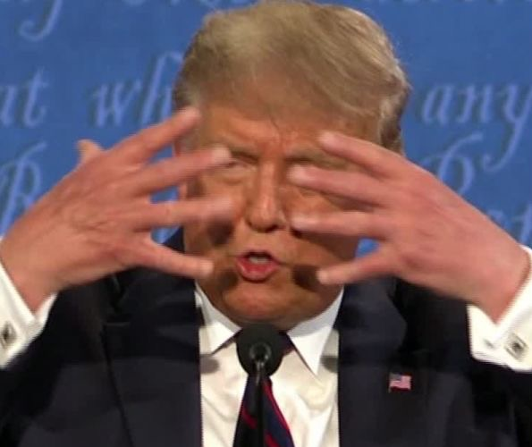 High Quality more trump hands Blank Meme Template