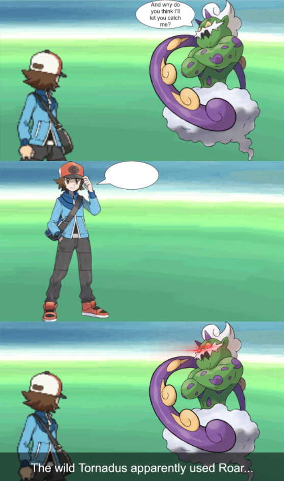 The Wild Tornadus (Bad Ending) Blank Meme Template