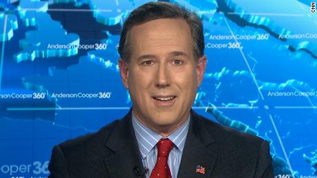 Rick Santorum CNN Blank Meme Template