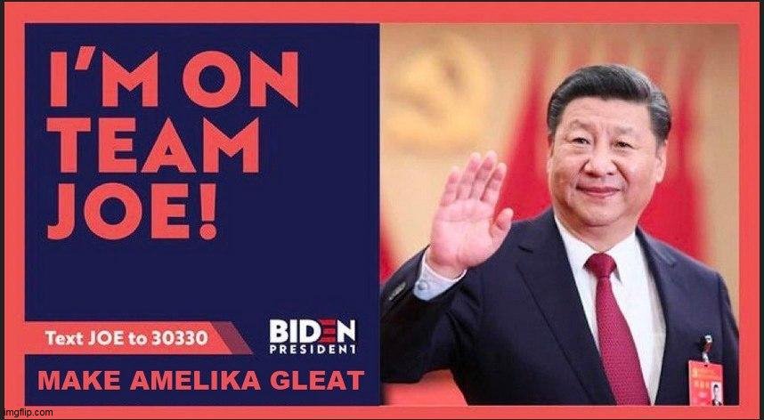Joe Biden Endorsement | image tagged in election 2020,china,communist china party,democrat party,joe biden,usa | made w/ Imgflip meme maker