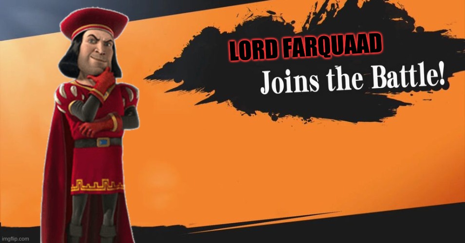 Farquaad comes to Smash | LORD FARQUAAD | image tagged in smash bros,super smash bros,super smash bros splash card,shrek | made w/ Imgflip meme maker