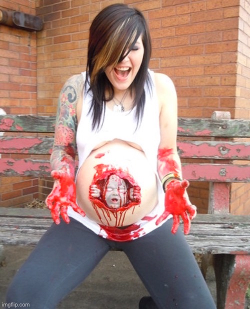 Pregnant Halloween costume | image tagged in pregnant halloween costume | made w/ Imgflip meme maker