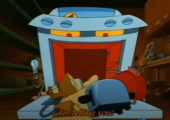 I'm telling you Blank Meme Template