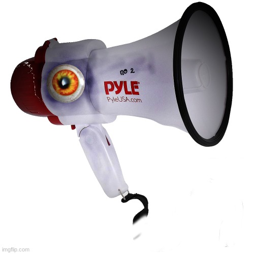 realistic disney character no 1 megaphone | made w/ Imgflip meme maker