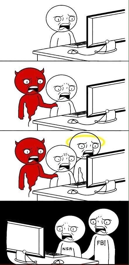 satan be like wtf Blank Meme Template