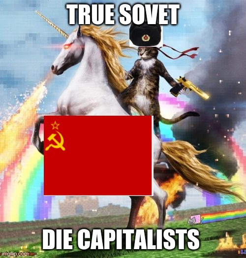 Welcome To The Internets | TRUE SOVET; DIE CAPITALISTS | image tagged in memes,welcome to the internets | made w/ Imgflip meme maker