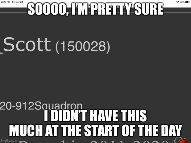 SOOOO, I’M PRETTY SURE; I DIDN’T HAVE THIS MUCH AT THE START OF THE DAY | made w/ Imgflip meme maker