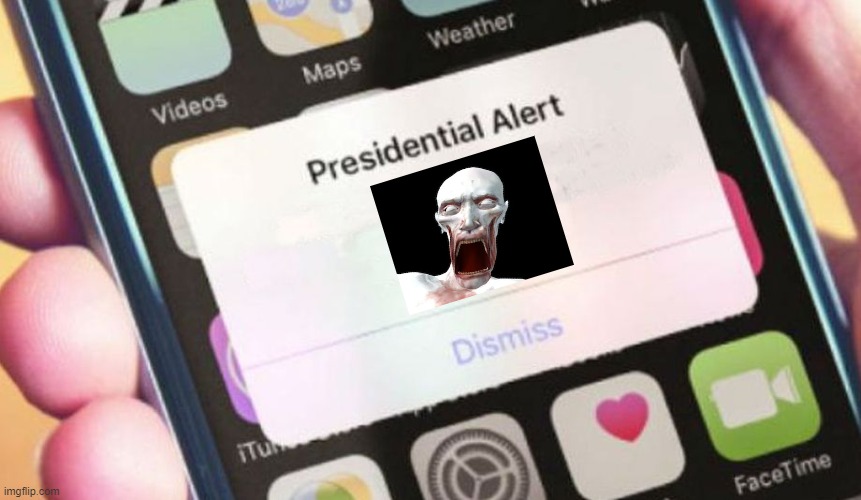 WE'RE ALL DEAD | image tagged in memes,presidential alert | made w/ Imgflip meme maker