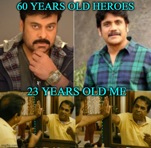 My birthday | 60 YEARS OLD HEROES; 23 YEARS OLD ME | image tagged in funny memes | made w/ Imgflip meme maker