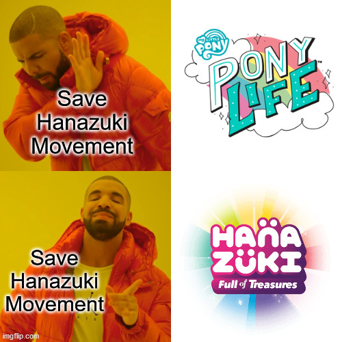 The Save Hanazuki Movement wants Hanazuki to come back! | Save Hanazuki Movement; Save Hanazuki Movement | image tagged in hasbro,comics/cartoons,cartoons,cartoon | made w/ Imgflip meme maker