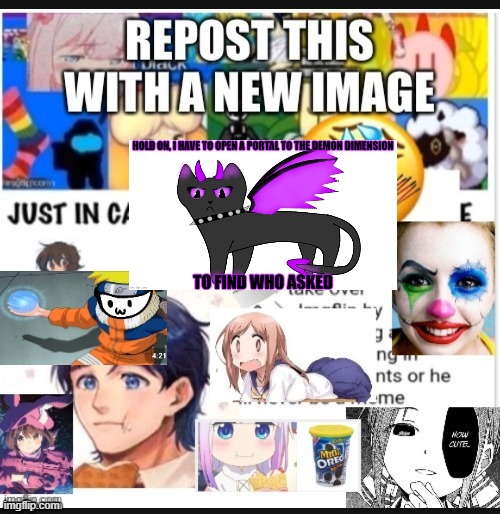 repost and add. - Imgflip