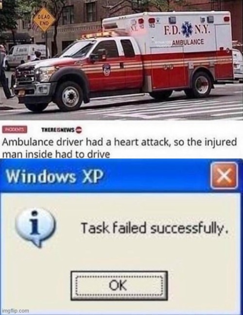 No hope for humans | image tagged in task failed successfully,ambulance,uno reverse card | made w/ Imgflip meme maker