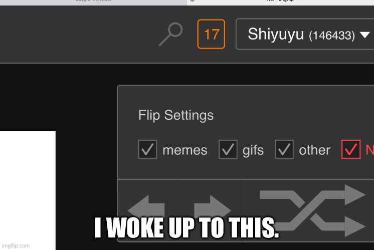 O_0 | I WOKE UP TO THIS. | image tagged in tag | made w/ Imgflip meme maker