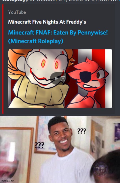 I'm sorry what? | image tagged in black guy confused,what,confusion,discord,fnaf,five nights at freddy's | made w/ Imgflip meme maker