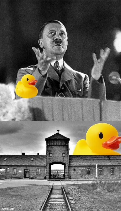 High Quality Rubber duck ww2 Blank Meme Template