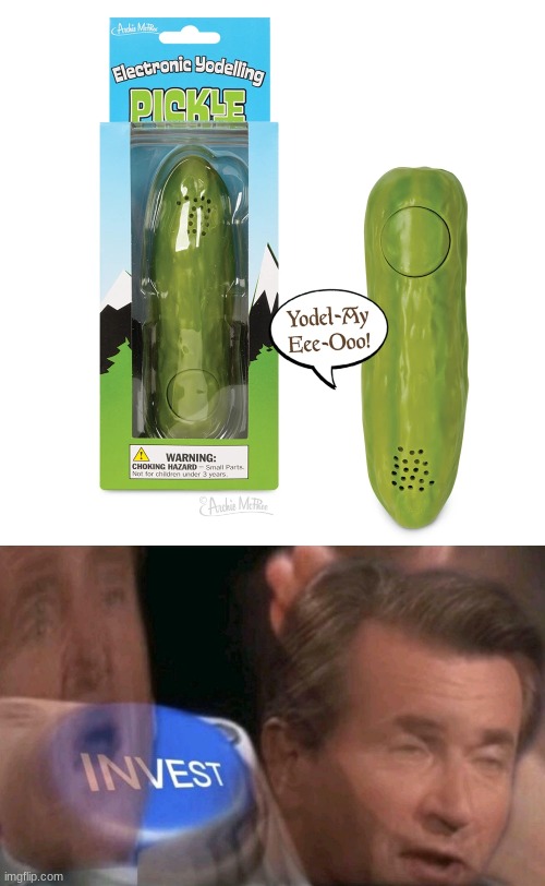 This Product is beautiful | image tagged in invest,memes,funny,yodeling pickle,weird,ill take your entire stock | made w/ Imgflip meme maker